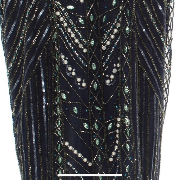 Theia embellished dress - Picture 4 of 7